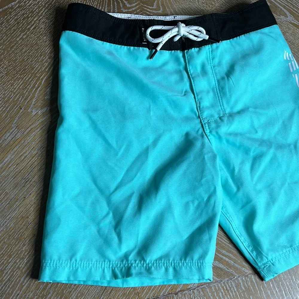 HURLEY Teal Swim Boardshorts 5